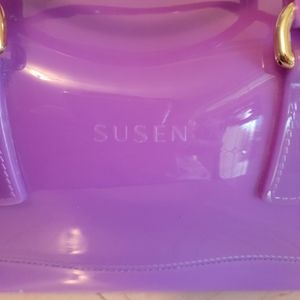 SUSEN Purple Jelly Bean bag